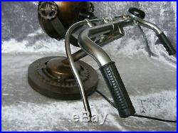 Handmade Vintage Old Bicycle Handlebar Motorcycle Industrial Parts Desk Lamp