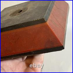 Heavy! VINTAGE BAKELITE CATALIN LAMP BASE PARTS PIECES 1308 Grams
