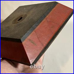 Heavy! VINTAGE BAKELITE CATALIN LAMP BASE PARTS PIECES 1308 Grams
