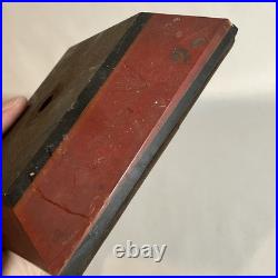 Heavy! VINTAGE BAKELITE CATALIN LAMP BASE PARTS PIECES 1308 Grams