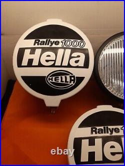 Hella Rallye 1000 Pair Lights Fog Lamp For Vintage Car Sports