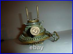 Hinks's No 2 Duplex Oil Lamp Burner Copper &/or Brass AS / IS For Parts