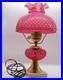 Hobnail_Cranberry_Fenton_Opalescent_Lamp_Marble_Base_Electric_18T_for_Parts_VTG_01_blyy