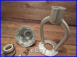 Killark Gas Station Island Light Gas Pump Lamp Industrial Bracket Vintage PARTS