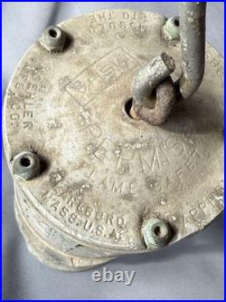 Koehler 209 Lamp Vintage Glass Crack for Parts or Restoration