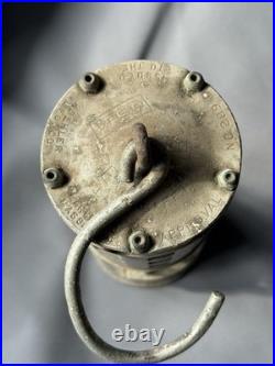 Koehler 209 Lamp Vintage Glass Crack for Parts or Restoration