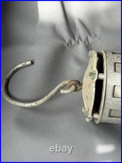 Koehler 209 Lamp Vintage Glass Crack for Parts or Restoration