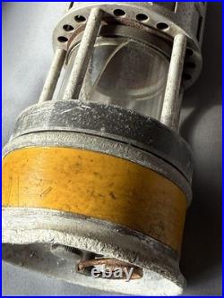 Koehler 209 Lamp Vintage Glass Crack for Parts or Restoration