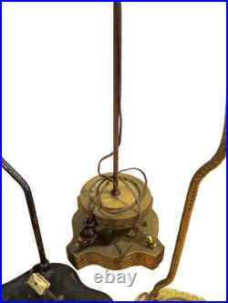 LAMP Bases ANTIQUE Brass/Bronze And Parts LOT EDWARD FARMER/YAMANAKA