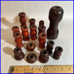 LOT/GROUP OF VINTAGE BAKELITE CATALIN LAMP PARTS PIECES 880 Grams RODS TUBES