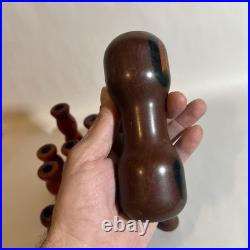LOT/GROUP OF VINTAGE BAKELITE CATALIN LAMP PARTS PIECES 880 Grams RODS TUBES