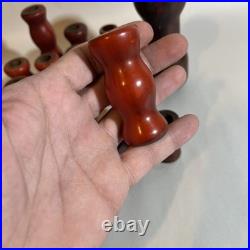 LOT/GROUP OF VINTAGE BAKELITE CATALIN LAMP PARTS PIECES 880 Grams RODS TUBES