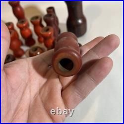 LOT/GROUP OF VINTAGE BAKELITE CATALIN LAMP PARTS PIECES 880 Grams RODS TUBES