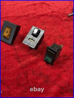 LOT VINTAGE 1950's 1960's 1970's SWITCHES HEAT HEADLIGHT LIGHTS BREAKERS OEM
