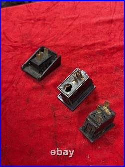 LOT VINTAGE 1950's 1960's 1970's SWITCHES HEAT HEADLIGHT LIGHTS BREAKERS OEM