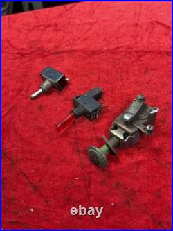LOT VINTAGE 1950's 1960's 1970's SWITCHES HEAT HEADLIGHT LIGHTS BREAKERS OEM