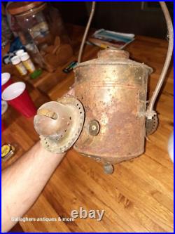 Lamp Shade Lot Antique Angle Lamp Burners ANGLE MFG CO NY Oil Lamp Parts Lot