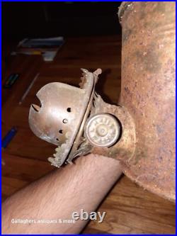 Lamp Shade Lot Antique Angle Lamp Burners ANGLE MFG CO NY Oil Lamp Parts Lot