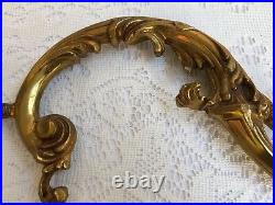 Large Antique European Decorative 15 Brass/bronze Chandelier Wired Arm # 2
