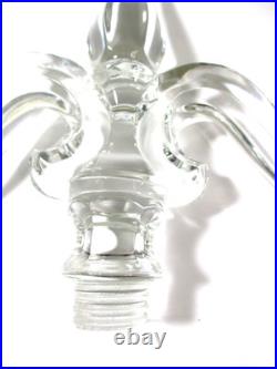 Large Lot Antique Glass Chandelier Parts Arms Bobeches Candle Cups Restoration