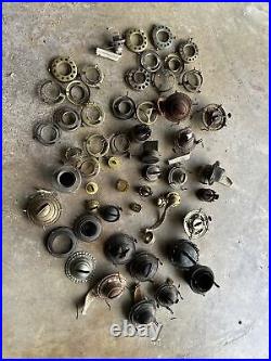 Large Lot Original Kerosene Oil Lamp burner parts