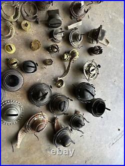 Large Lot Original Kerosene Oil Lamp burner parts