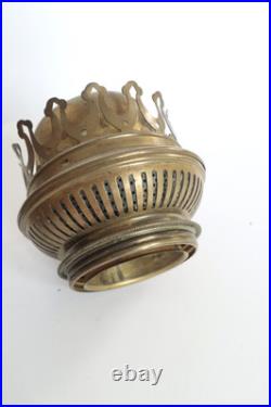 Large brass oil lamp for parts or refurbishment/ restoration