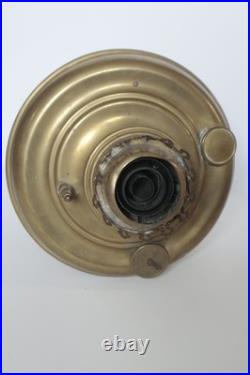 Large brass oil lamp for parts or refurbishment/ restoration