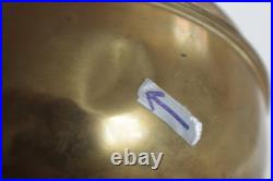 Large brass oil lamp for parts or refurbishment/ restoration