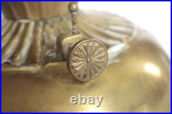 Large brass oil lamp for parts or refurbishment/ restoration