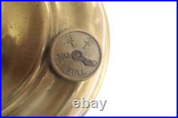 Large brass oil lamp for parts or refurbishment/ restoration