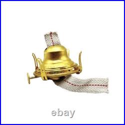 Light of Mine Queen Anne Solid Brass Replacement Burner for Antique Hurrica