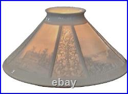 Lithophane Lamp SHADE, PPM, Am, White House, Mt Vernon, Niagara Falls, Bay, 12