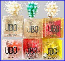 Lot 9 Original UBO VALDESIGN Silicone 1998 Y2K Spike Bulbs & Table Lamp+ READ