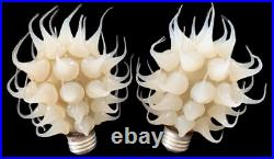Lot 9 Original UBO VALDESIGN Silicone 1998 Y2K Spike Bulbs & Table Lamp+ READ
