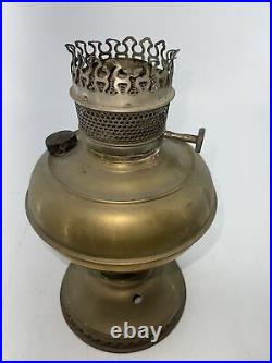 Lot of 2 Antique Vintage Brass Oil Lamp Burner Parts Restore Repair