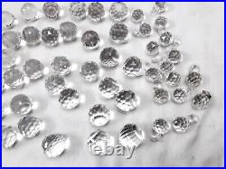 Lot of 48 crystal ball for chandelier and lamp parts