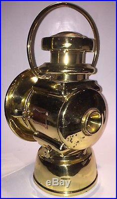 Lucas King of the Road No 654 vintage side Lamp Carriage Light 1910 era brass