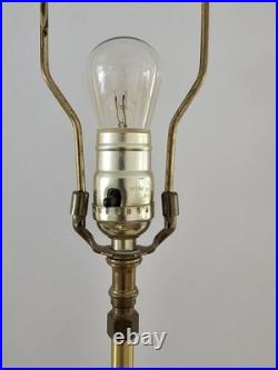 MID Century Chinese Duo- Abacus Lamp Fully Stamped Original Fittings 42×10