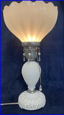 Maximalist Vintage Upcycled Assemblage Art Boudoir Vanity Table Pull Chain Lamp Maximalist Vintage Upcycled Assemblage Art Boudoir Vanity Table Pull Chain Lamp