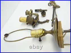 Mixed Vintage Lot Used Electric Light Fixture Sockets Table Lamp Sconce Parts