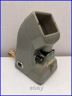 Moviola Zeiss Ikon Moviscop Editor Visor Films 8mm Vintage Lamp For Parts