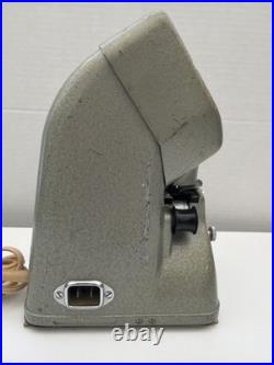 Moviola Zeiss Ikon Moviscop Editor Visor Films 8mm Vintage Lamp For Parts
