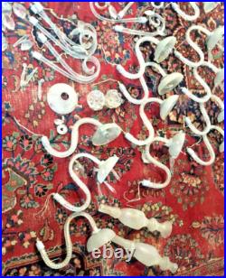 Murano Chandelier Parts Vintage Glass Arms Drops Bobeches Italian Restoration