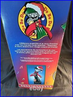 NEW SEALED Vintage Telco Frank E. Post Animated Christmas Singing Lamp Post 1997