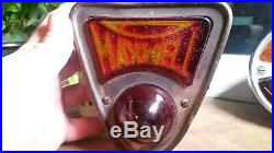 NICE Old Antique Vintage 1920's Maxwell Car Tail Light Lamp Rat Rod