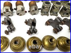 NOS Vintage Electric Light Bulb Sockets Lamp Light Fixture 45 pc Lot Leviton