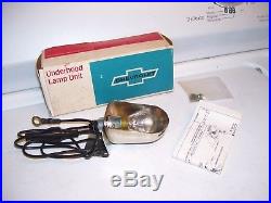 NOS original GM Chevrolet 1964-72 underhood lamp unit Chevelle Nova Corvair ss