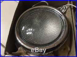 NOS pair TELEOPTIC back-up DRIVING LIGHTS early auto truck vintage Lamp reverse