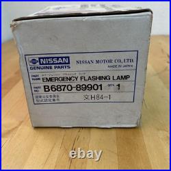 Nissan Genuine Parts Emergency Flashing Lamp B6870-89901 Vintage Rare From Japan